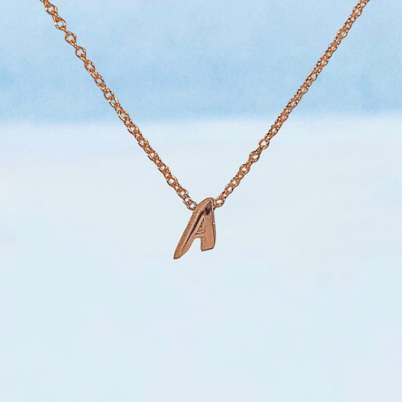Verwisselbare hanger Dames Sieraden Letter A