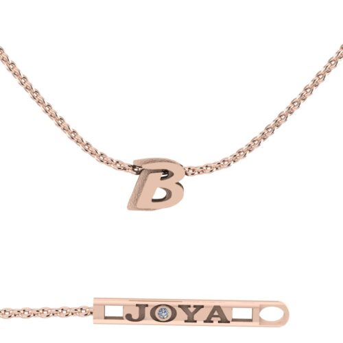 Verwisselbare hanger Dames Sieraden Letter B