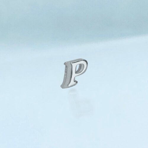 Verwisselbare los hanger Dames Sieraden Letter P