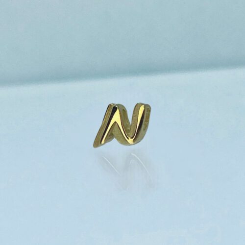 Verwisselbare los hanger Dames Sieraden Letter N