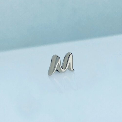 Verwisselbare los hanger Dames Sieraden Letter M