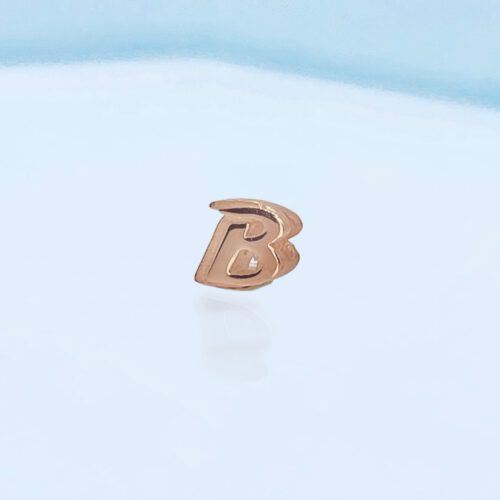 Verwisselbare los hanger Dames Sieraden Letter B